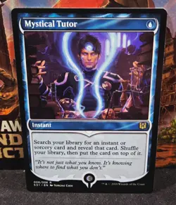 magic the gathering - Mystical Tutor - Instant - Rare - Blue - Island - Search - Image 1