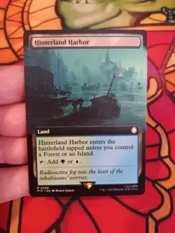 Hinterland Harbor (Extended Art) Universes Beyond: Fallout MTG NM - Image 1
