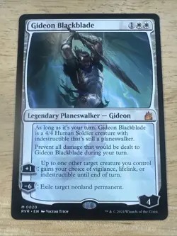 Gideon Blackblade Ravnica Remastered - Magic MTG NM - Image 1