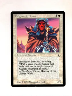 MTG Knights of Thorn SP+ The Dark Magic the Gathering ~ Free Shipping ~ - Image 1