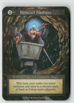 Sorcery Contested Realm Beta Minecart Madness x3 NM Exceptional - Image 1