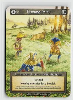 Sorcery Contested Realm Arthurian Legends Hunting Party x3 NM Exceptional - Image 1
