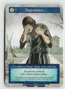 Sorcery Contested Realm Arthurian Legends Degradation x3 NM Exceptional - Image 1