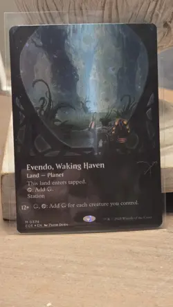 Evendo, Waking Haven (Borderless) (Galaxy Foil) Edge of Eternities Foil - Image 1