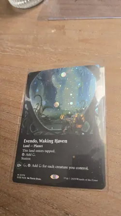 Evendo, Waking Haven (Borderless) (Galaxy Foil) Edge of Eternities Foil - Image 4