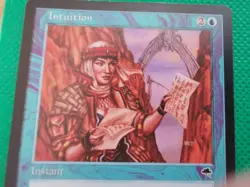 MTG Intuition, Moderate Play, English Tempest x 3 - Image 2