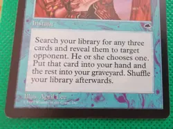 MTG Intuition, Moderate Play, English Tempest x 3 - Image 3