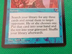 MTG Intuition, Moderate Play, English Tempest x 3 - Image 5