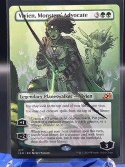 Vivien, Monsters' Advocate (Borderless) [Ikoria: Lair of Behemoths] - Image 1