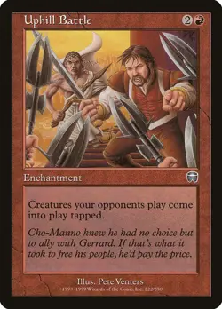 1x Uphill Battle - LP - Masques Block - SPARROW MAGIC mtg - Image 1