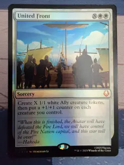United Front #39 Avatar: The Last Airbender Foil Mythic MTG NM - Image 1