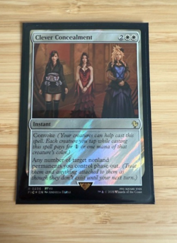 Clever Concealment (Surge Foil) Commander:Final Fantasy Surge Foil NM *Hard Case - Image 1