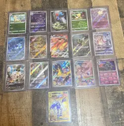 Pokemon TCG SIR Lot Of 16 Japanese Mega Evolutions Full Arts EX Master Balls - Image 1