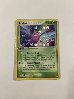 Crobat 3/101 Hidden Legends Holo Pokemon MP - Image 1