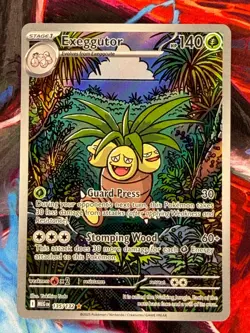 Exeggutor Illustration Rare Mega Evolution Pokemon TCG 135/132 🍃 - Image 1