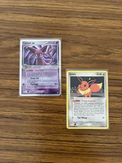2005 Pokemon Ex Espeon Ex Holo Unseen Forces #102 NM - Image 4