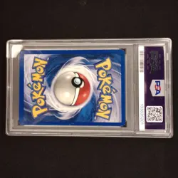 Sabrina’s Gastly 93/132 1st Edition 2000 Pokemon Gym Heroes WOTC PSA 7 NM - Image 2