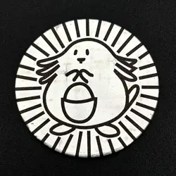 Pokemon TCG - 2000 Wizards of The Coast Promo - Chansey Plastic Coin - MP - Image 1