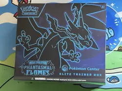 Pokemon TCG Phantasmal Flames Pokemon Center Exclusive ETB SEALED SHIPS FAST - Image 1