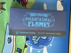 Pokemon TCG Phantasmal Flames Pokemon Center Exclusive ETB SEALED SHIPS FAST - Image 3