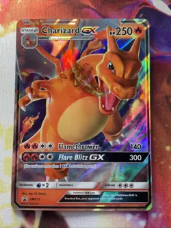 Charizard GX SM211 NM Full Art Ultra Rare Black Star Promo 2019 Pokemon TCG - Image 1