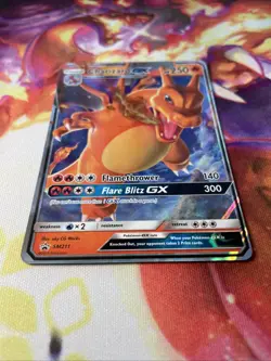 Charizard GX SM211 NM Full Art Ultra Rare Black Star Promo 2019 Pokemon TCG - Image 2