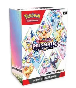 Pokemon TCG Prismatic Evolution Booster Bundle Lot of 2 Factory Sealed - Image 1