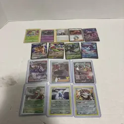 Lot of 15 Vintage/ New Holo Freshly Pulled + Sleeved Pokemon V, V MAX 2007-2022 - Image 1