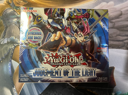 Yugioh "Judgment of the Light" First Edition Sealed Booster Pack Box X1 - Image 1
