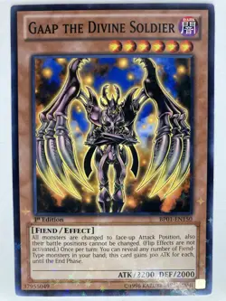 Gaap the Divine Soldier - BP01-EN150 - Starfoil Rare - 1st Edition - Image 1