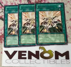 3x (M/NM) - Fighting Spirit - TDGS-EN045 - Rare - Unlimited YuGiOh - Image 1