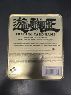 Yu-Gi-Oh! Vintage Empty Dark Magician Yugi Metal Tin 2002 Original - Image 3