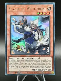 Yu-Gi-Oh! Silvy of The White Forest MP25-EN214 Ultra Rare 1st Ed NM - Image 2