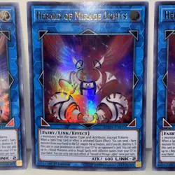 Herald Of Mirage Lights - DUOV-EN011 Ultra Rare Set X3 1st Edition NM Yugioh TCG - Image 3