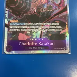 One Piece Card Game Charlotte Katakuri OP11-067 Super Rare English Edition - Image 3