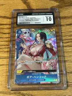 One Piece Japanese The Best PRB-01 Boa Hancock FULL ART PARALLEL ST03-013 CGC 10 - Image 1