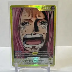 One Piece Jewelry Bonney OP13-100 Alt Art Leader Carrying On His Will NM - Image 1
