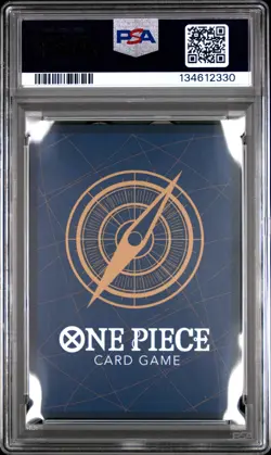 2025 ONE PIECE JPN OP11-A FIST OF DIVINE SPEED #004 SHANKS PSA 10 - Image 2