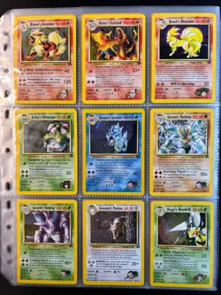Complete Gym Challenge Set 132/132 Vintage Pokemon Cards HOLO 2000 Charizard - Image 1