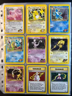 Complete Gym Challenge Set 132/132 Vintage Pokemon Cards HOLO 2000 Charizard - Image 3