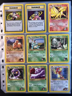 Complete Gym Challenge Set 132/132 Vintage Pokemon Cards HOLO 2000 Charizard - Image 5