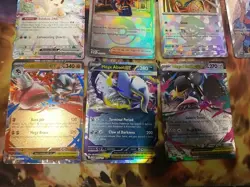 Pokemon 10 MEGA & Prismatic Evolutions Card Lot: Cosmo Holo Promos, Pokeballs - Image 2