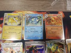 Pokemon 10 MEGA & Prismatic Evolutions Card Lot: Cosmo Holo Promos, Pokeballs - Image 5