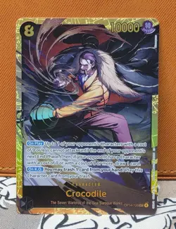 One Piece Card Game - Crocodile - OP14-120 SEC - English - Image 1