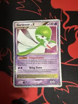 Pokemon Gardevoir TCG LV.X Holo Rare Card 131/132 Secret Wonders - Image 1