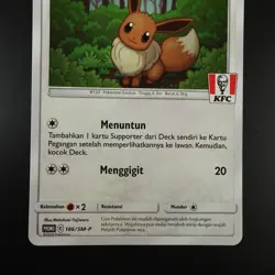 Eevee 186/SM-P Pokemon KFC Promo Holo Card - Image 3
