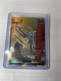 Shenron FB07-097 Leader Gold Manga Booster 02 Dragon Ball Card English DB.1 - Image 1