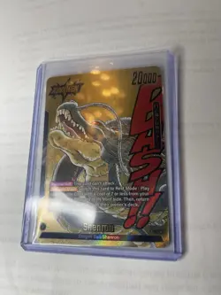 Shenron FB07-097 Leader Gold Manga Booster 02 Dragon Ball Card English DB.1 - Image 2