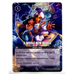 Disney Lorcana A Whole New World Promo Card UNPLAYED - Image 1