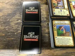 Over 1000 Age Of Empires Card Game TCG 2000 2001 Cards Unsearched Lot NM Con. - Image 2